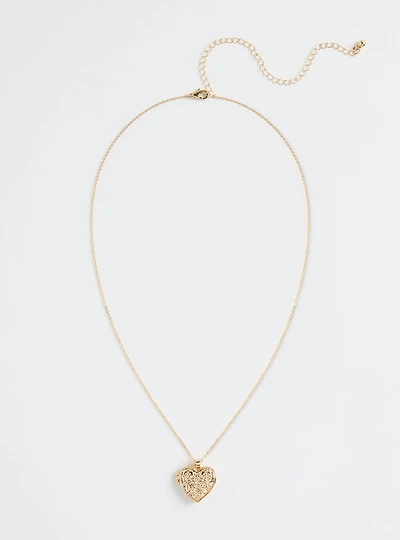 Heart Locket Necklace