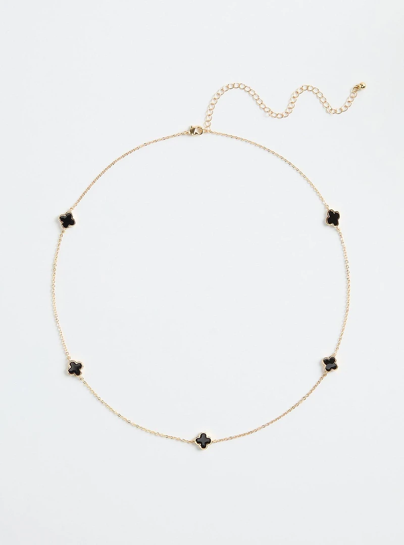 Clover Delicate Chain Necklace