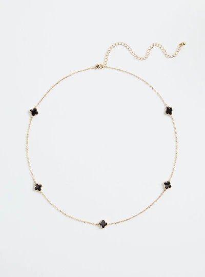 Clover Delicate Chain Necklace
