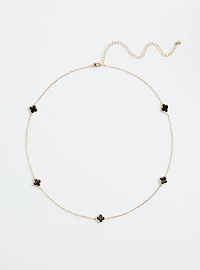 Clover Delicate Chain Necklace