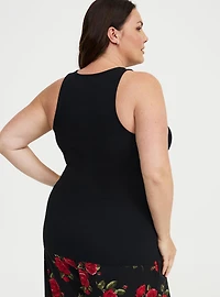 Foxy Mesh Inset Tank