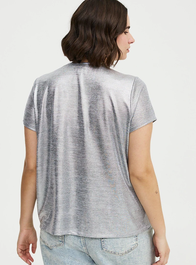 Foil Hacci Crew Easy Tee