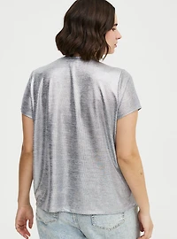 Foil Hacci Crew Easy Tee