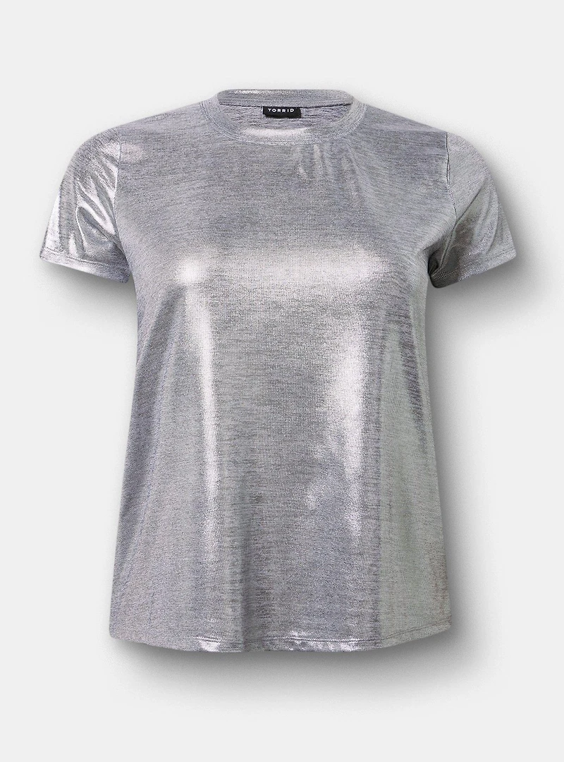 Foil Hacci Crew Easy Tee
