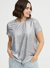Foil Hacci Crew Easy Tee