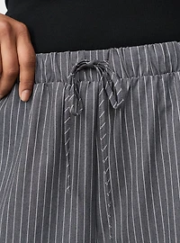 Pull-On Straight High-Rise Pant