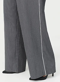 Pull-On Straight High-Rise Pant