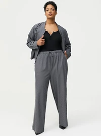 Pull-On Straight High-Rise Pant