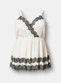 Scallop Trim Babydoll Cami