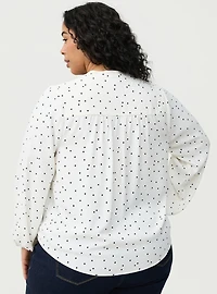 Georgette Button Front Blouse