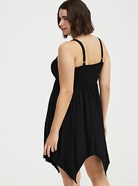 Super Soft Lace Bodice Babydoll Sleep Gown