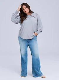 Belle Isle Blouson Sleeve Top