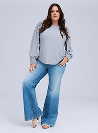 Belle Isle Blouson Sleeve Top