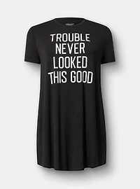 Super Soft Jersey Sleep Tee Dress