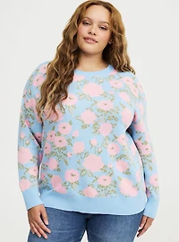 Crew Neck Pullover Sweater