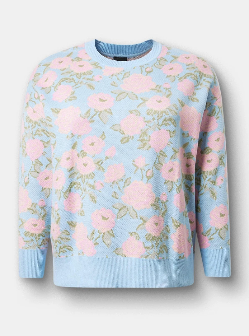 Crew Neck Pullover Sweater