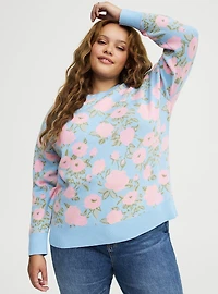 Crew Neck Pullover Sweater