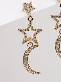 Celestial Beaded Earring Set