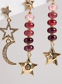 Celestial Beaded Earring Set