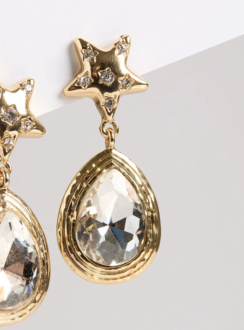 Celestial Beaded Earring Set