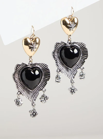 Heart Statement Earring