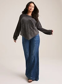 Festi Cropped Crew Sweater