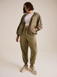 Festi Zip-Front Balloon Hoodie