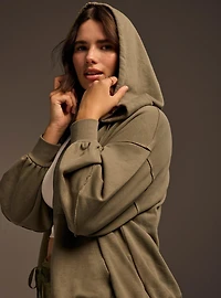 Festi Zip-Front Balloon Hoodie