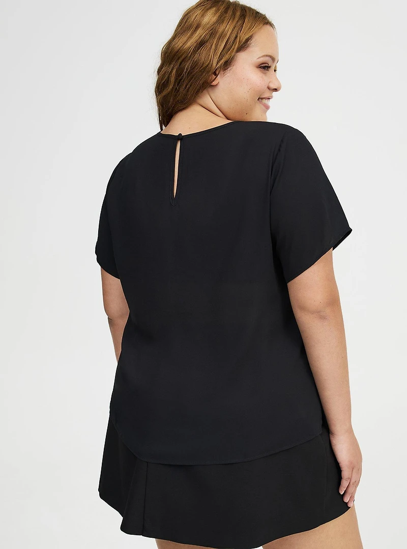 Abbey Embellished Neckline Top