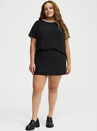 Abbey Embellished Neckline Top