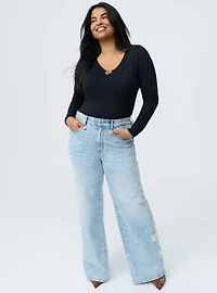 Heart Ring Long Sleeve Top