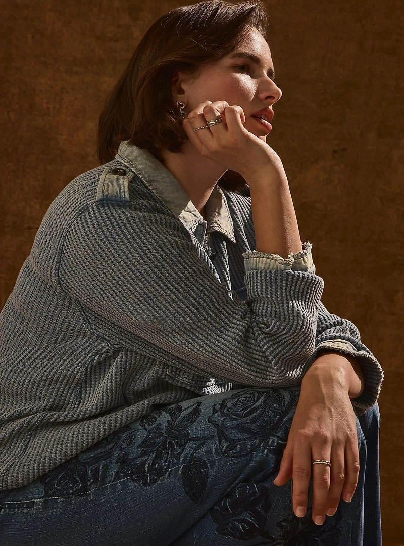 Festi Waffle Shacket