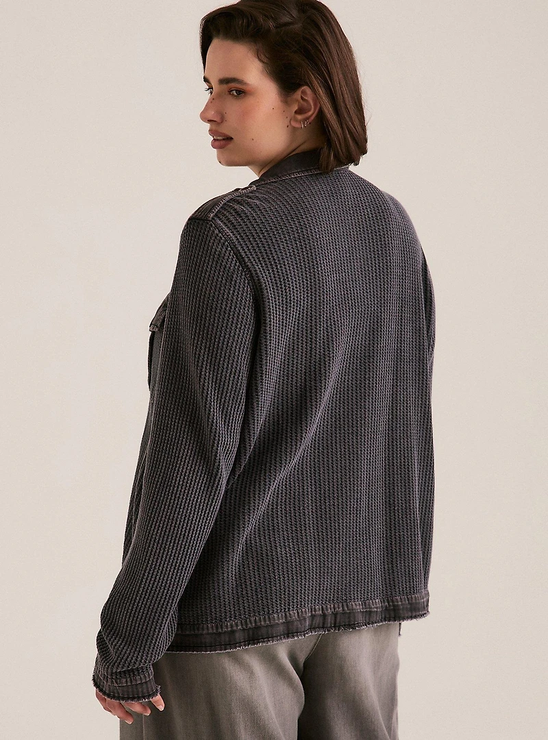 Festi Waffle Shacket