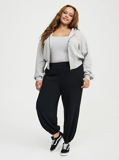 Pull-On Cozy Fleece Parachute Jogger