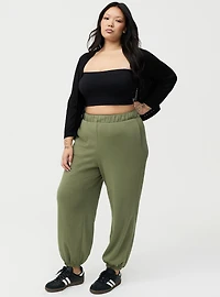 Pull-On Cozy Fleece Parachute Jogger