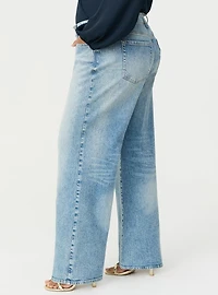 Baggy High-Rise Wide Leg Jean