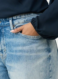 Baggy High-Rise Wide Leg Jean