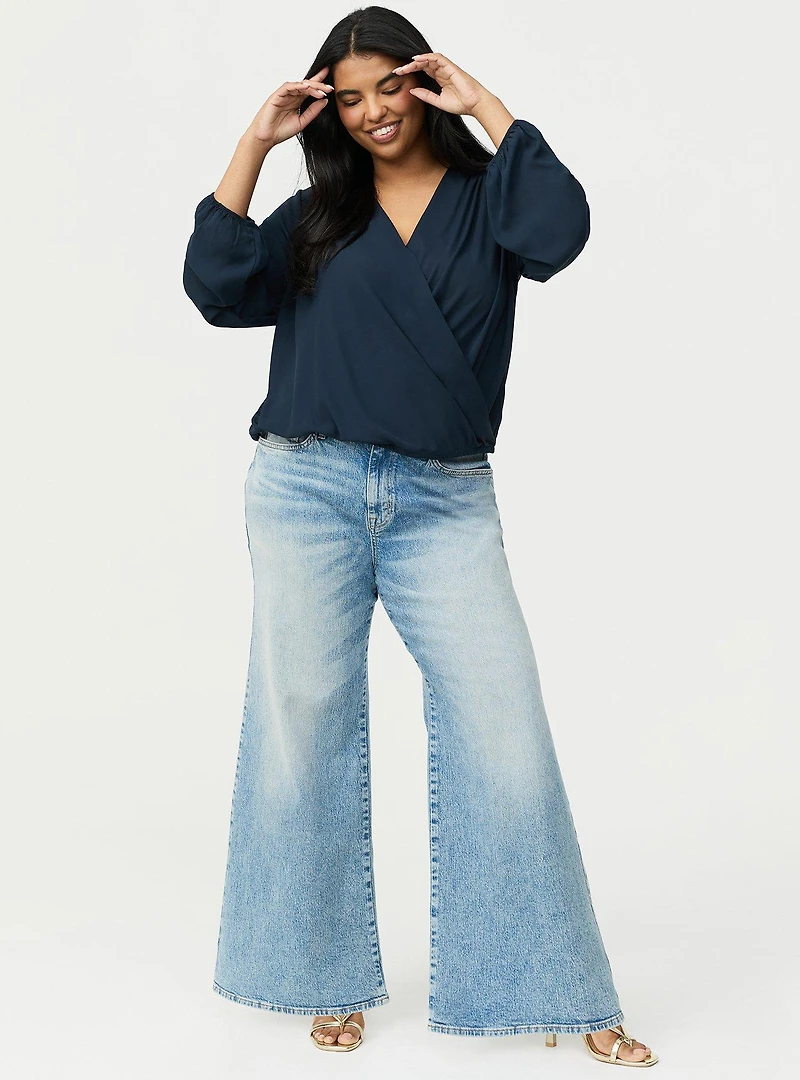 Baggy High-Rise Wide Leg Jean