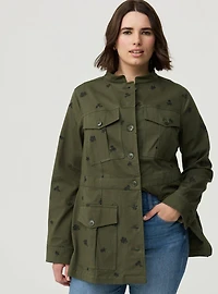 Fitted Military Jacket