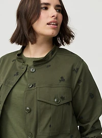 Fitted Military Jacket