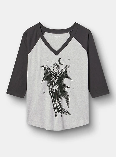 Heritage Jersey 3/4 Sleeve Raglan Tee