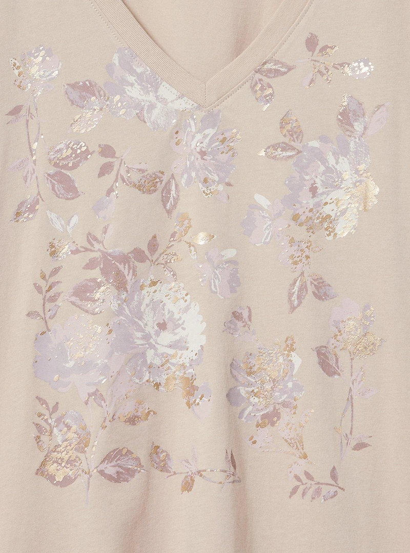 Classic Cotton V-Neck Tee