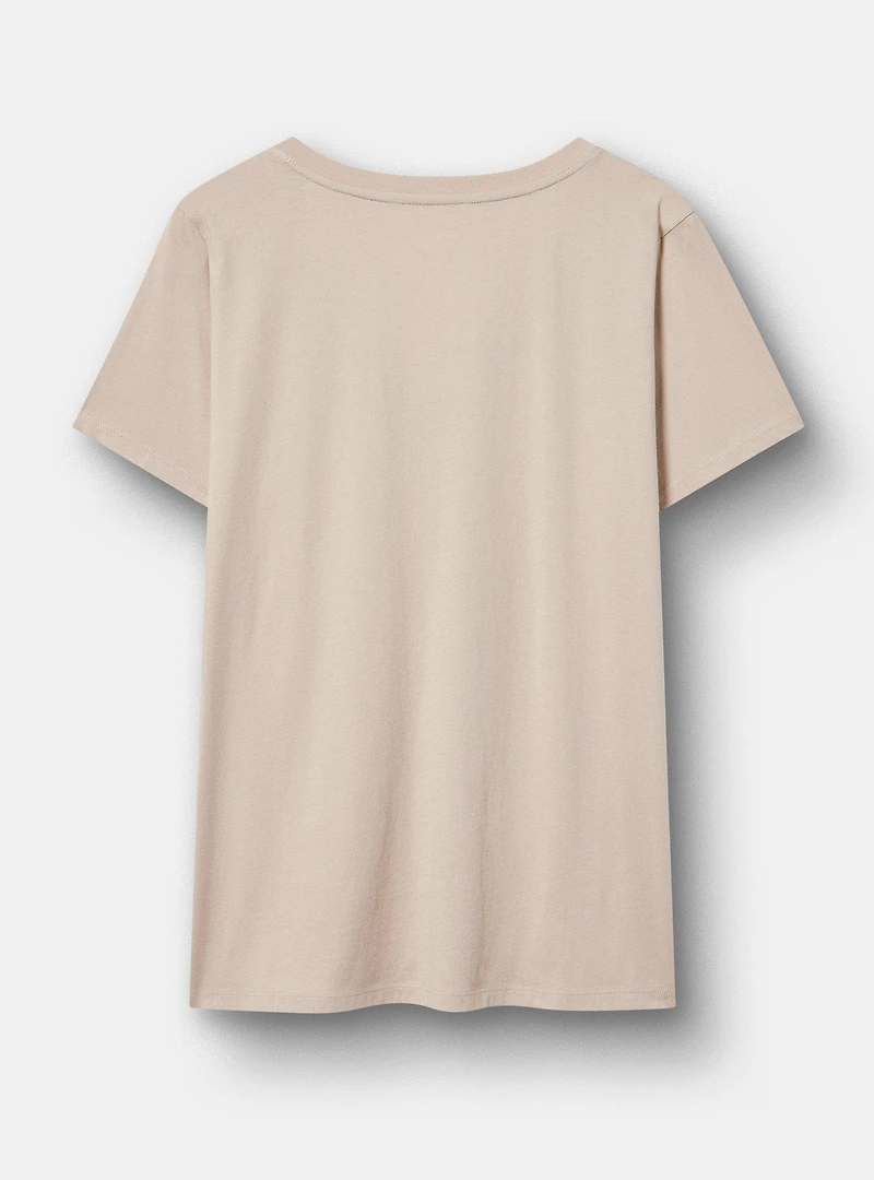 Classic Cotton V-Neck Tee