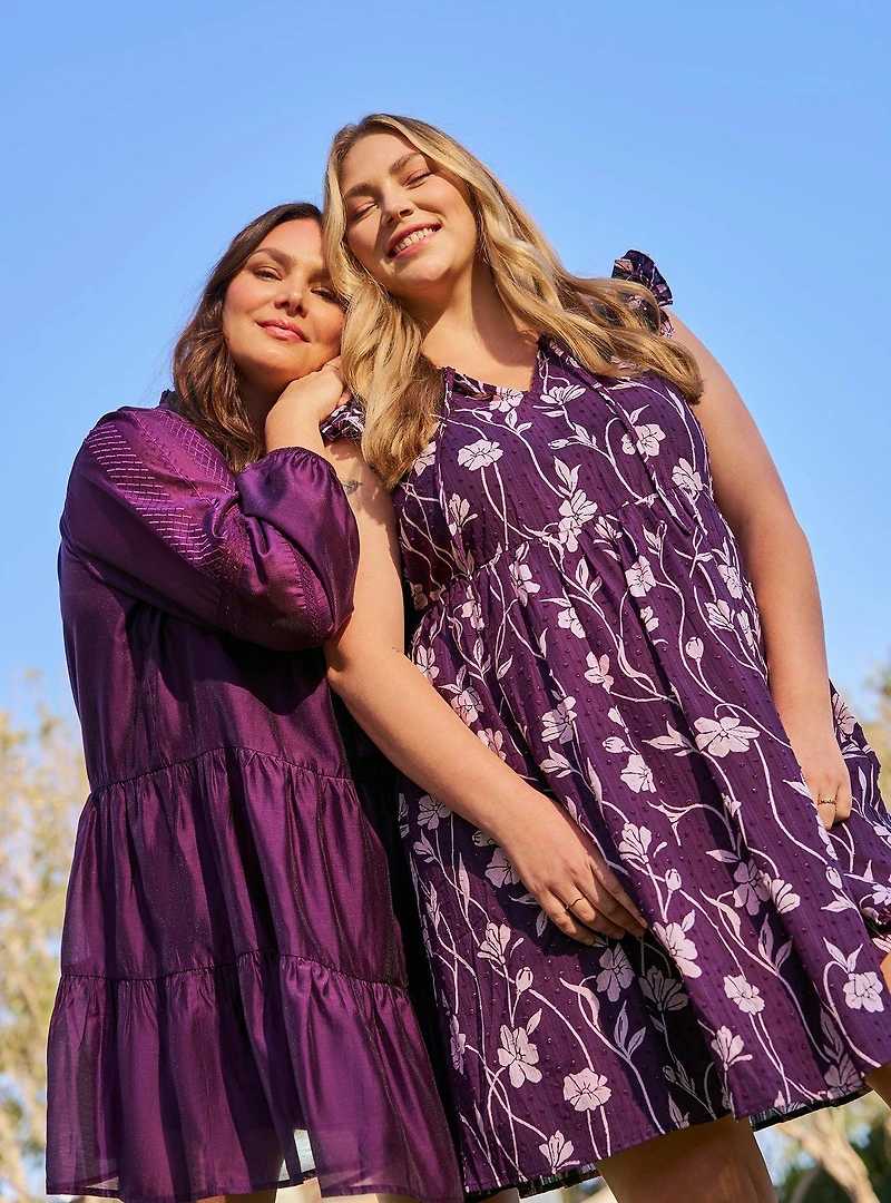 Belle Isle Flutter Sleeve V-Neck Dress