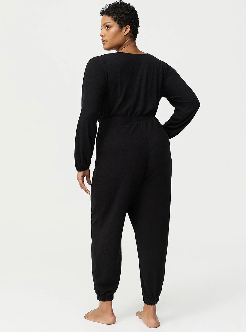 Super Soft Plush Lounge Jumpsuit