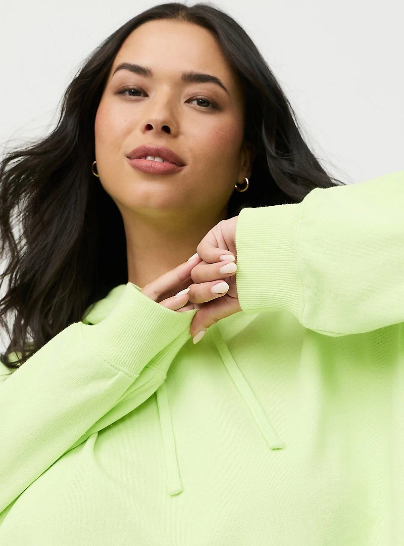 French Terry Long Sleeve Hoodie