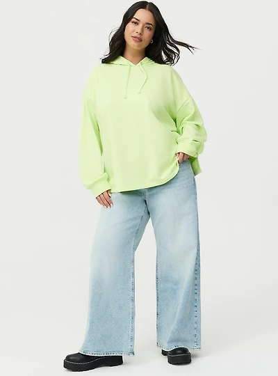 French Terry Long Sleeve Hoodie