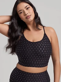 TRU Super Soft Performance Jersey Shine Active Bra