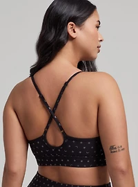 TRU Super Soft Performance Jersey Shine Active Bra