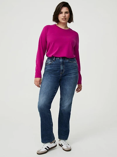 High-Rise Straight Jean